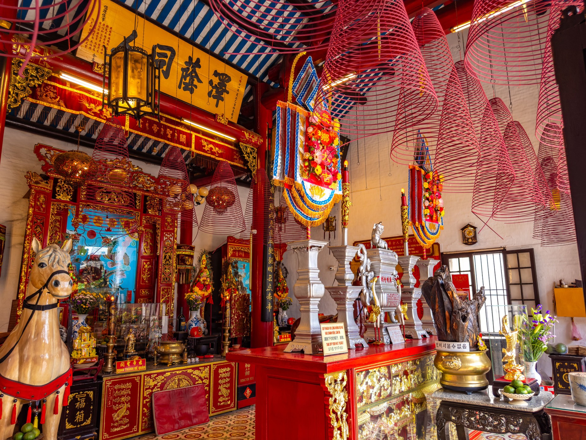 Chinese temple in Hoi An ancient town, Vietnam